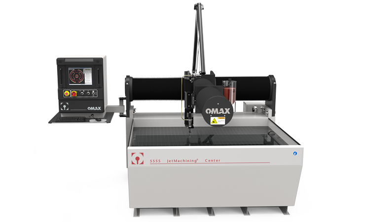 OMAX 5555 waterjetmachine