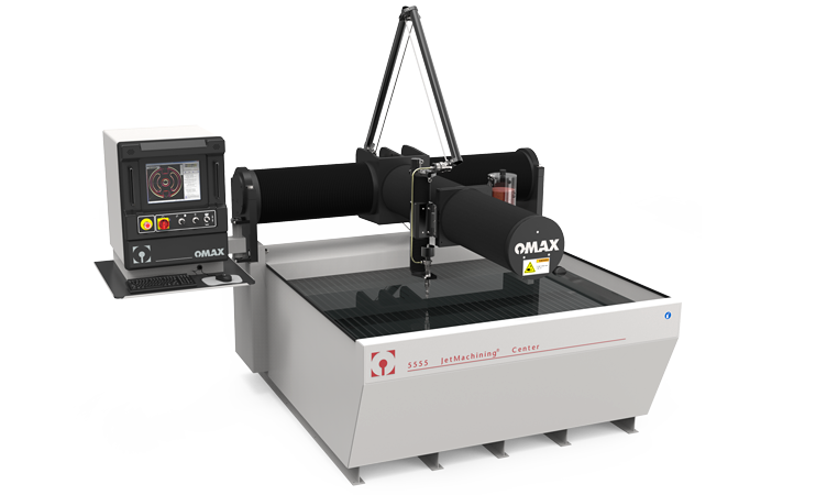 OMAX 5555 waterjetmachine