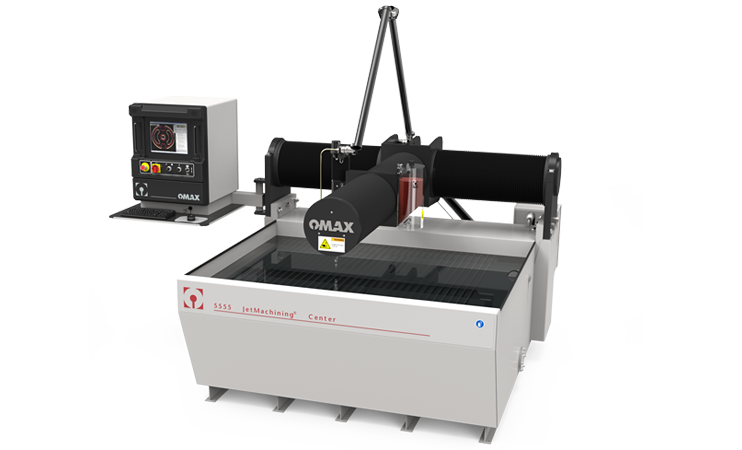 OMAX 5555 waterjetmachine