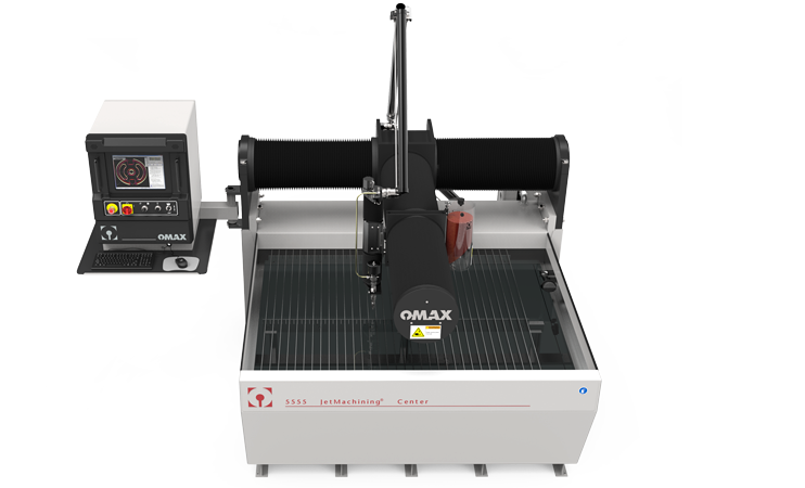 OMAX 5555 waterjetmachine